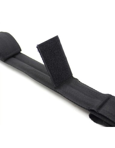 Barre plate avec 4 Menottes Scratch 45cm