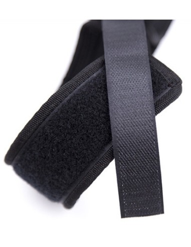 Barre avec Menottes Spreader Nylon noir