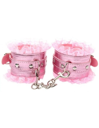 Coffret Bdsm lace Light 8 Pièces Rose
