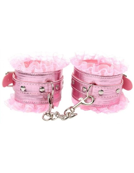 Coffret Bdsm lace Light 8 Pièces Rose Coffret Bdsm lace Light 8 Pièces Rose