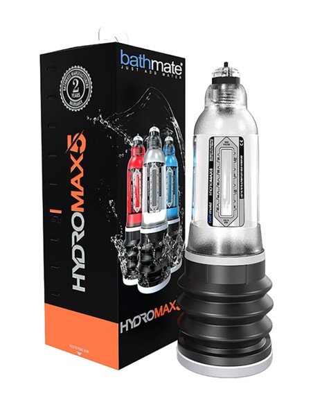 Pompe à pénis Hydromax 5 Transparente
