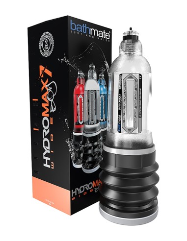 Pompe à pénis Hydromax 7 Wide Boy Transparente
