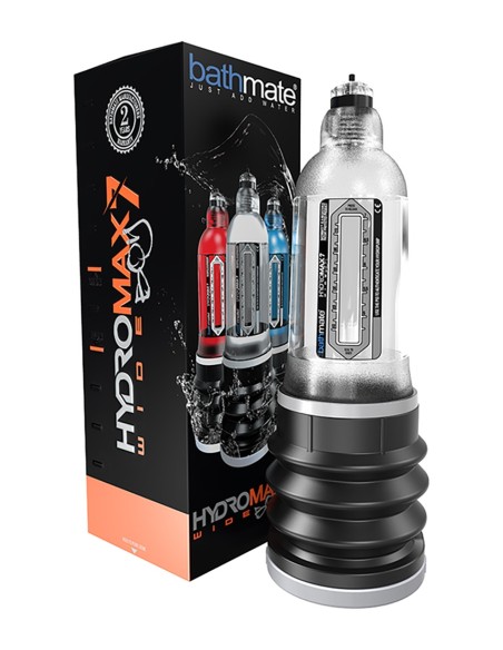 Pompe à pénis Hydromax 7 Wide Boy Transparente