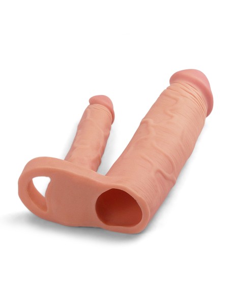 Gaine de pénis Double Penis 18 x 4 cm
