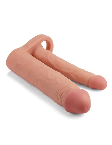 Gaine de pénis Double Penis 18 x 4 cm
