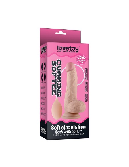 Gode éjaculateur Cumming Softee 14 x 4.5 cm Gode éjaculateur Cumming Softee 14 x 4.5 cm