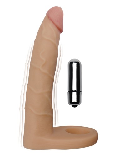 Gode vibrant Double Pénétration 16 x 3 cm