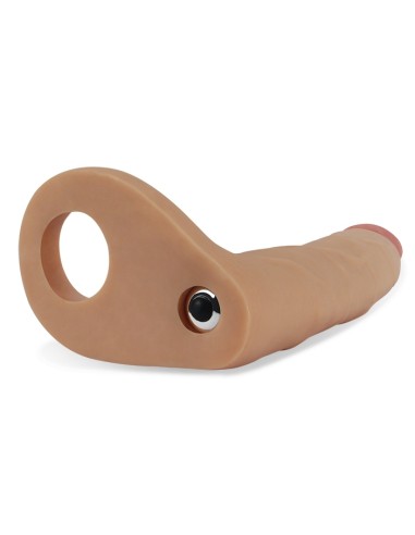 Gode vibrant Double Pénétration 16 x 3 cm