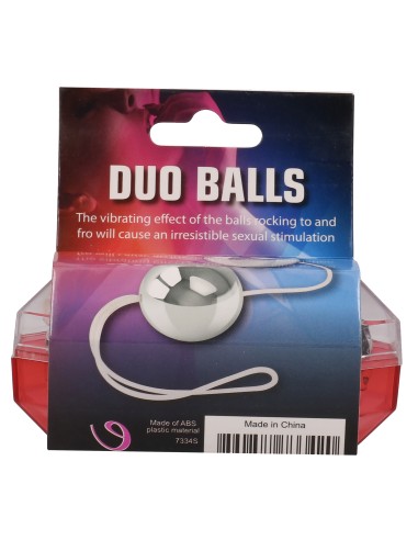 Boules de Geisha Duo Balls Silver