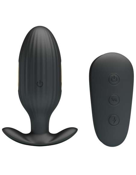 Plug vibrant Électro Royal Pleasure Kelly 8 x 3.4 cm