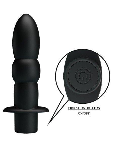 Mini Vibro Wyatt Pretty Love 11.5 x 2.7 cm Noir