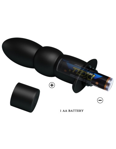 Mini Vibro Wyatt Pretty Love 11.5 x 2.7 cm Noir