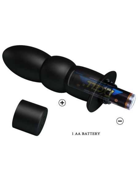 Mini Vibro Wyatt Pretty Love 11.5 x 2.7 cm Noir