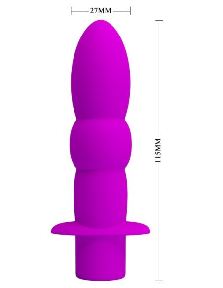 Mini Vibro Wyatt Pretty Love 11.5 x 2.7 cm Rose