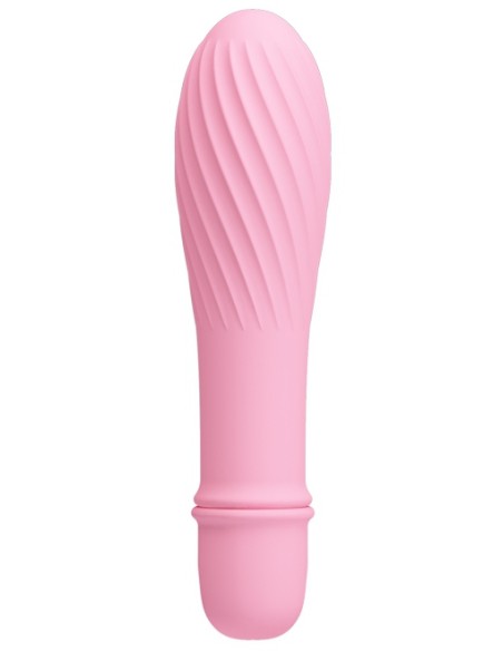 Vibromaseur Solomon Pretty Love 9 x 2.8 cm Rose pâle