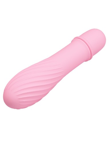 Vibromaseur Solomon Pretty Love 9 x 2.8 cm Rose pâle