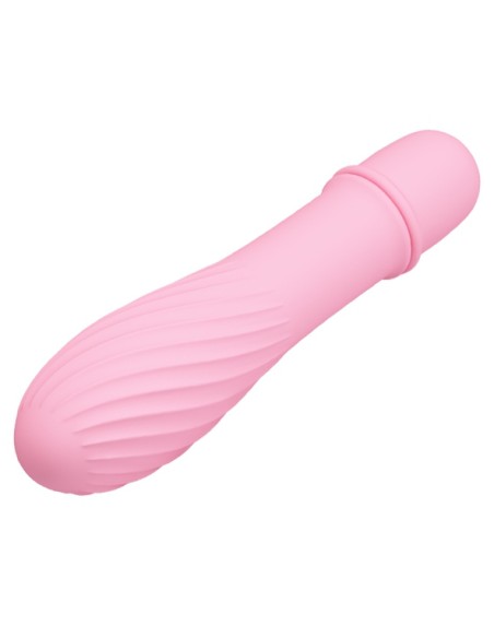Vibromaseur Solomon Pretty Love 9 x 2.8 cm Rose pâle