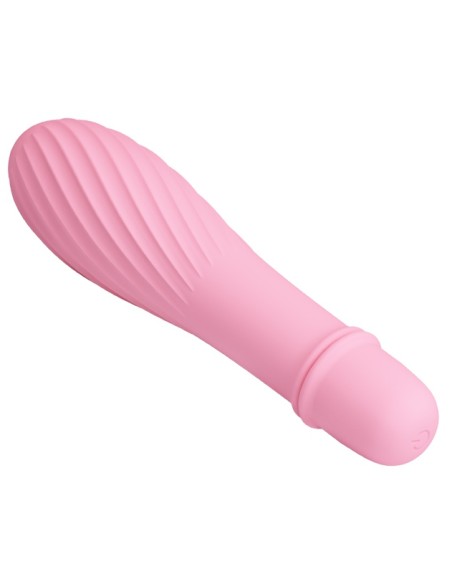 Vibromaseur Solomon Pretty Love 9 x 2.8 cm Rose pâle