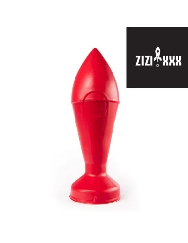 Plug Zizi Glide 18 x 6 cm Rouge