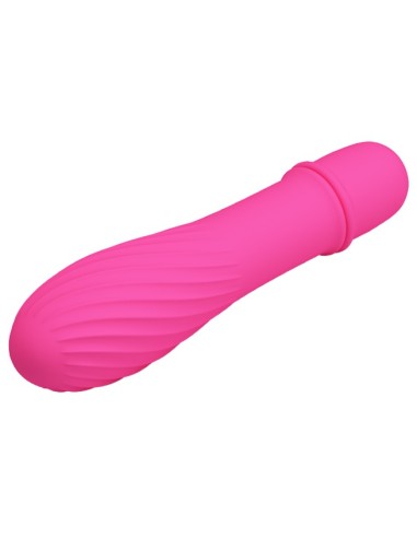 Vibromasseur Solomon Pretty Love 9 x 2.8 cm Rose - Vibromasseurs Design - 3