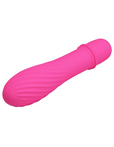 Vibromasseur Solomon Pretty Love 9 x 2.8 cm Rose - Vibromasseurs Design - 3