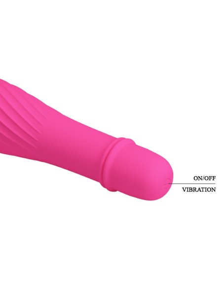 Vibromasseur Solomon Pretty Love 9 x 2.8 cm Rose - Vibromasseurs Design - 7