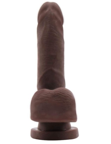 Gode réaliste The Glad Eye 11 x 3 cm Marron