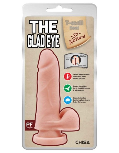 Gode réaliste The Glad Eye 11 x 3cm Flesh Gode réaliste The Glad Eye 11 x 3cm Flesh