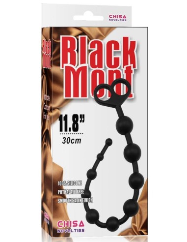 Chapelet anal Black Mont Beads 30 x 2.4 cm