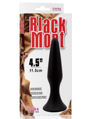 Plug Silicone Black Mont 10 x 3 cm