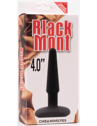 Plug Silicone Black Mont 9.5 x 2.3 cm