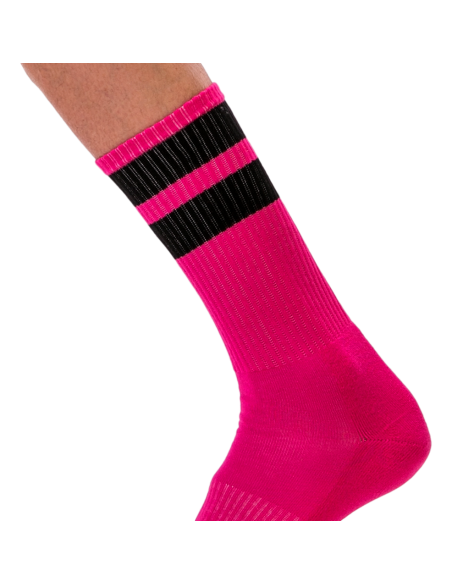 Chaussettes Gym Socks Rose-Noir