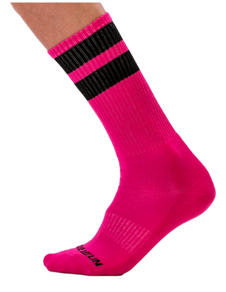 Chaussettes Gym Socks Rose-Noir