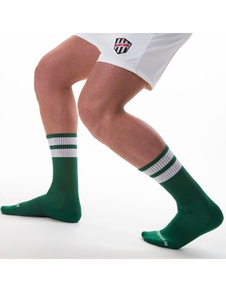 Chaussettes Gym Socks Vert-Blanc