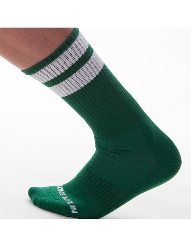 Chaussettes Gym Socks Vert-Blanc