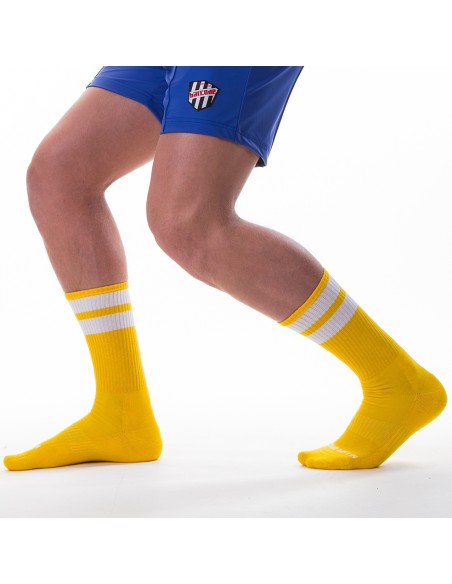 Chaussettes Gym Socks Jaune-Blanc