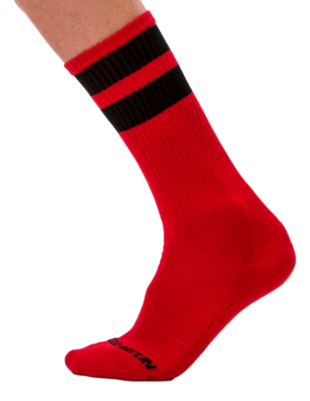 Chaussettes Gym Socks Rouge-Noir