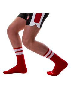 Chaussettes Gym Socks Rouge-Blanc