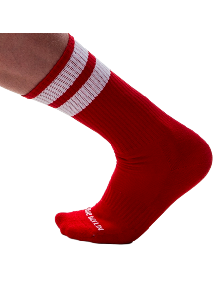 Chaussettes Gym Socks Rouge-Blanc