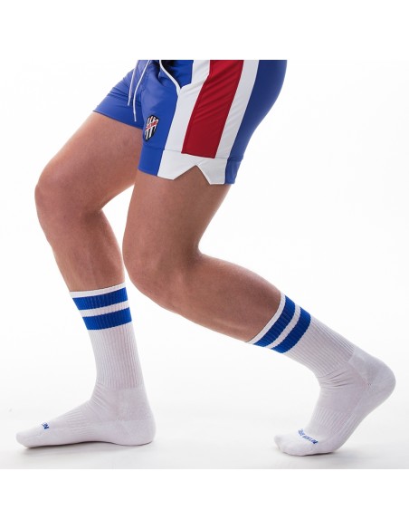 Chaussettes Gym Socks Blanc-Bleu