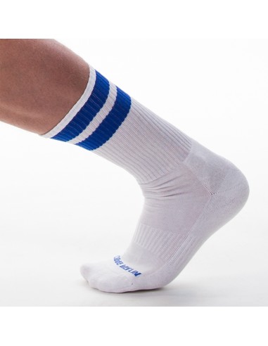 Chaussettes Gym Socks Blanc-Bleu