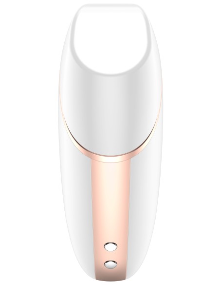 Stimulateur de clitoris connecté Love Triangle Satisfyer Blanc