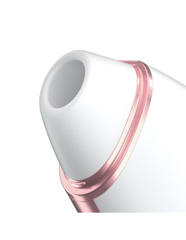 Stimulateur de clitoris connecté Love Triangle Satisfyer Blanc