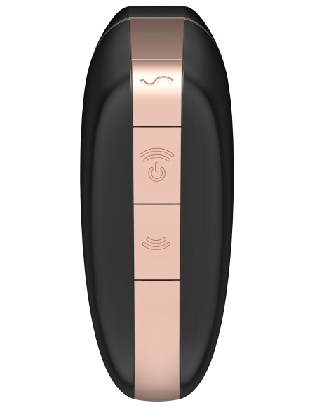 Stimulateur de clitoris connecté Love Triangle Satisfyer Noir Stimulateur de clitoris connecté Love Triangle Satisfyer Noir