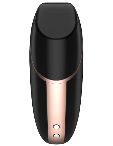 Stimulateur de clitoris connecté Love Triangle Satisfyer Noir