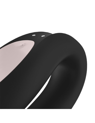 Stimulateur connecté Double Joy Satisfyer Noir