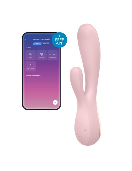 Rabbit connecté Mono Flex Mauve Rabbit connecté Mono Flex Mauve