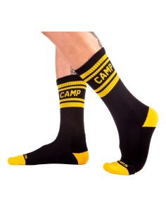 Chaussettes Camp Socks Noir-Jaune