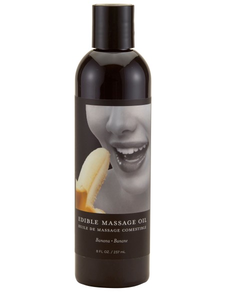 Huile de massage comestible Banane 237ml