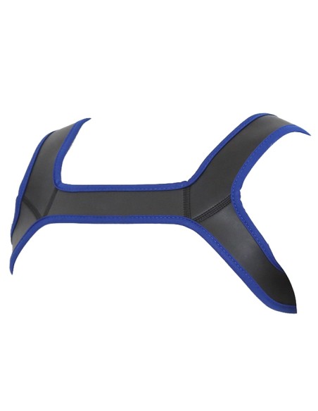 Harnais en néoprène Neo Harness Noir-Bleu Harnais en néoprène Neo Harness Noir-Bleu